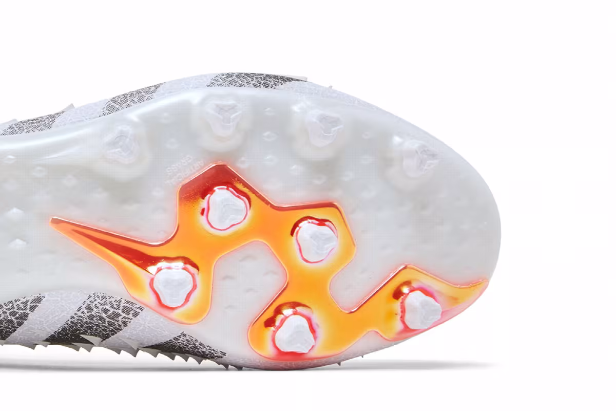 Adidas Predator Freak+ AG Demonskin - White Solar Red, view 6