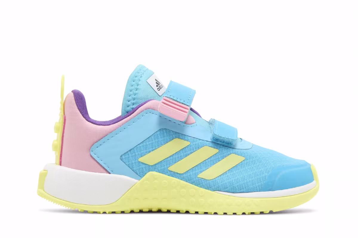 LEGO x adidas Sport Infant Bright Cyan, view 2