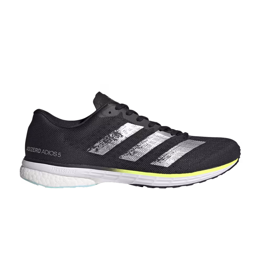 Adidas Adizero Adios 5 Black Silver Metallic