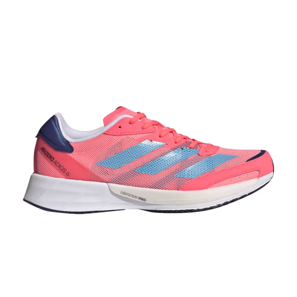 adidas Women's Adizero Adios 6 Turbo Sky Rush