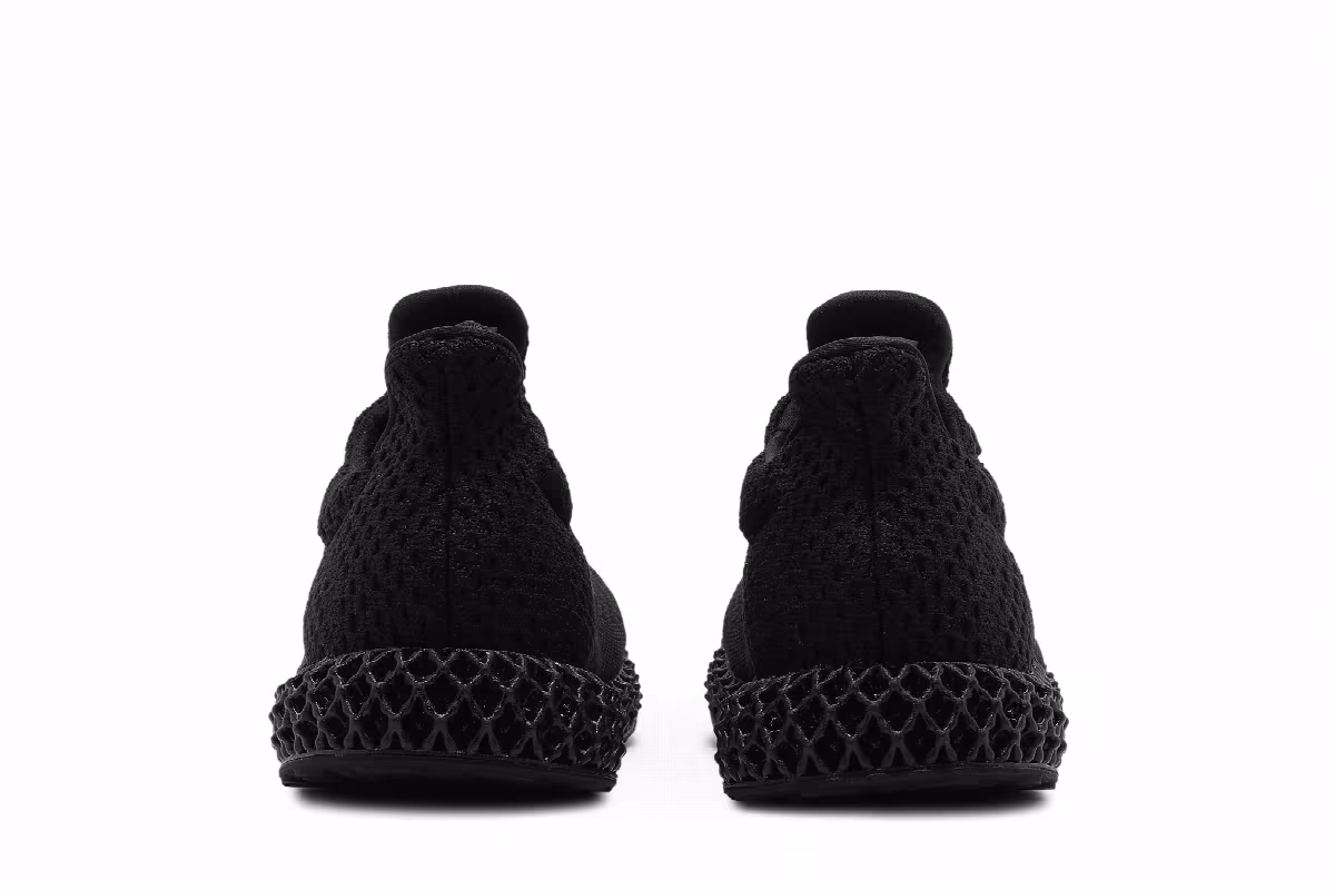 adidas Men's Futurecraft 4D Black Carbon, view 7