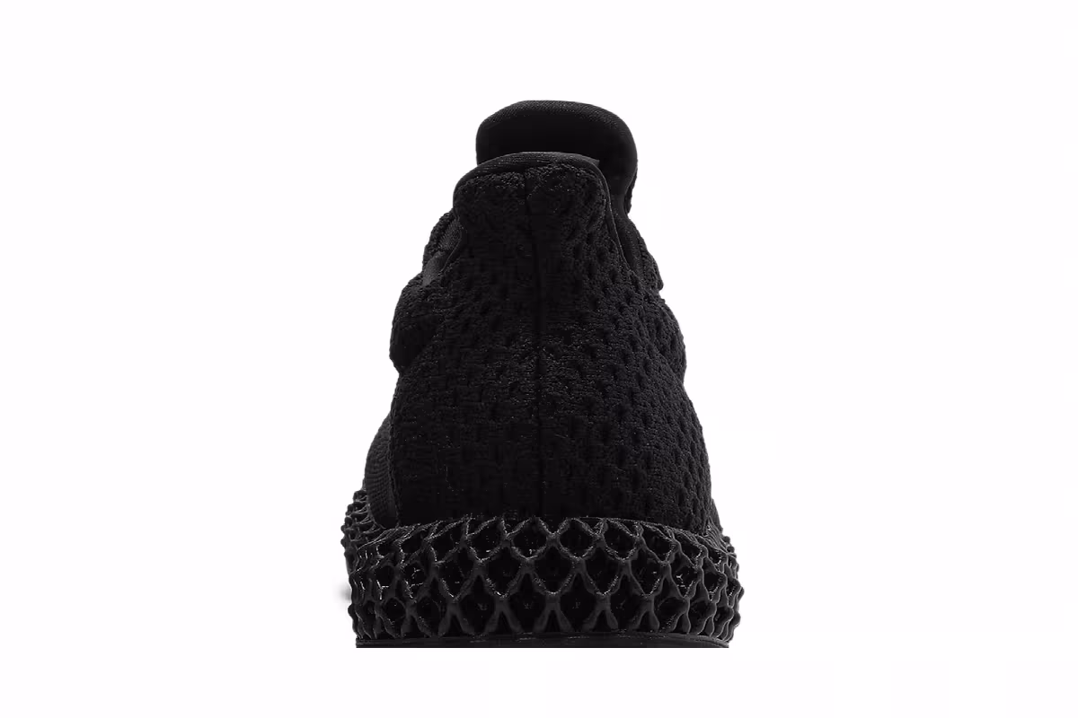 adidas Men's Futurecraft 4D Black Carbon, view 8
