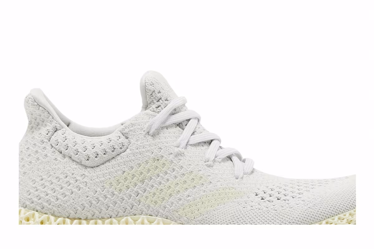 adidas Men's Futurecraft 4D Crystal White, view 3