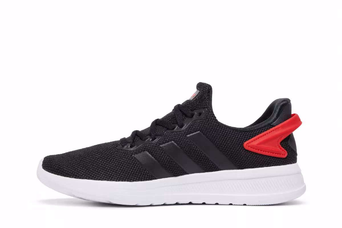 Adidas Lite Racer BYD 2.0 Black Vivid Red, view 4