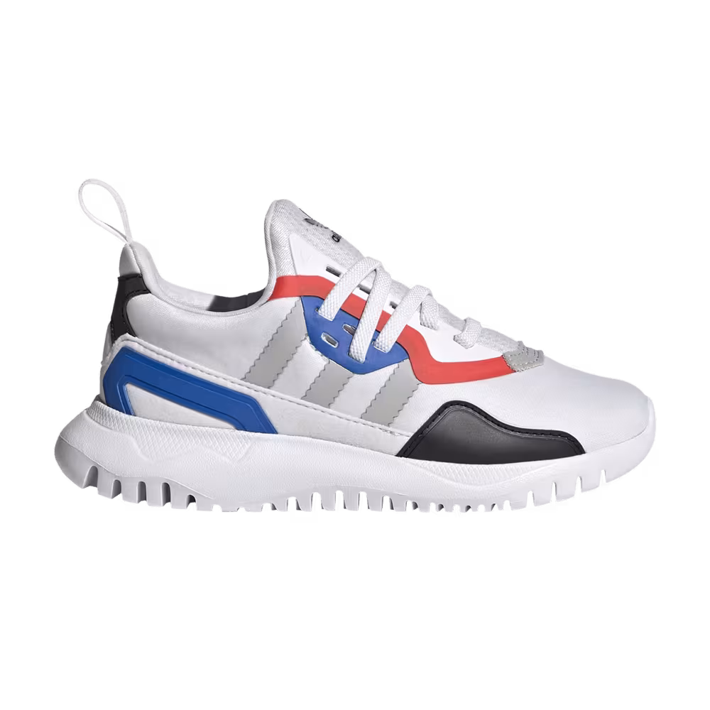 Adidas Flex J White Glow Blue