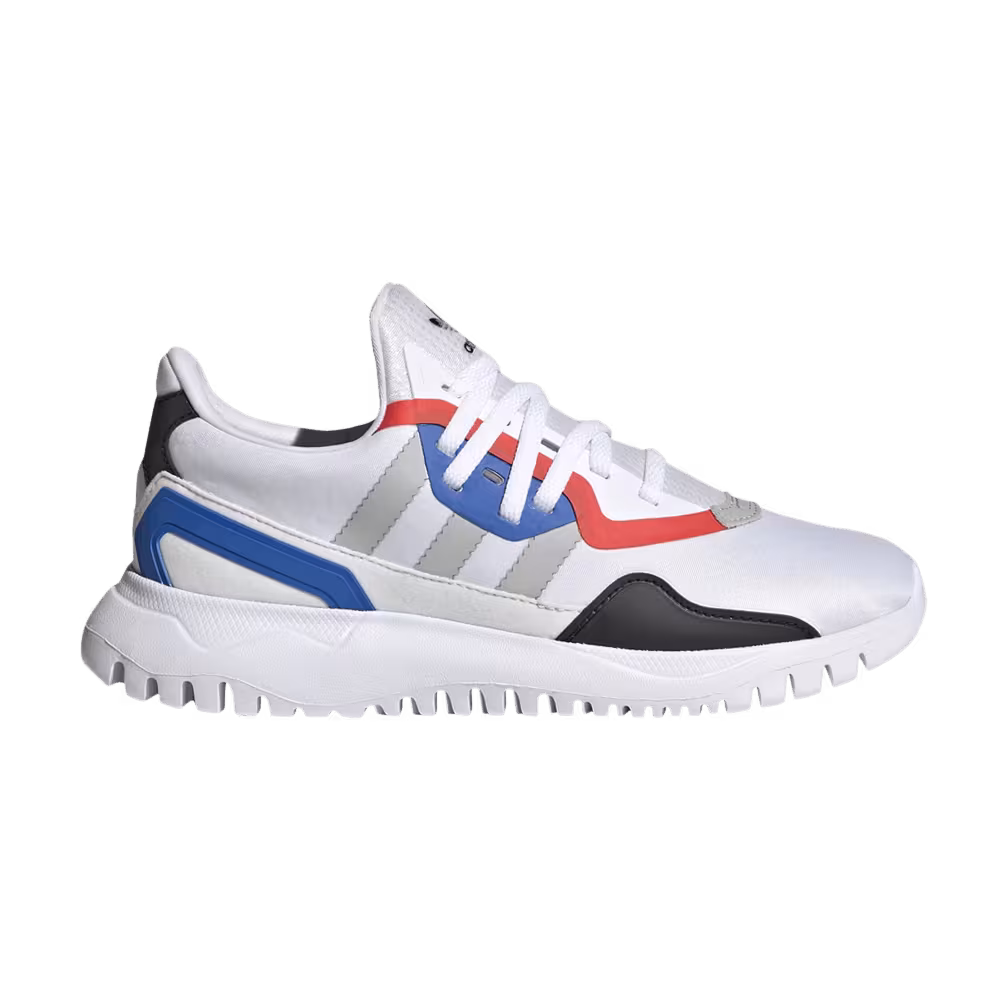 Adidas Flex J White Glow Blue