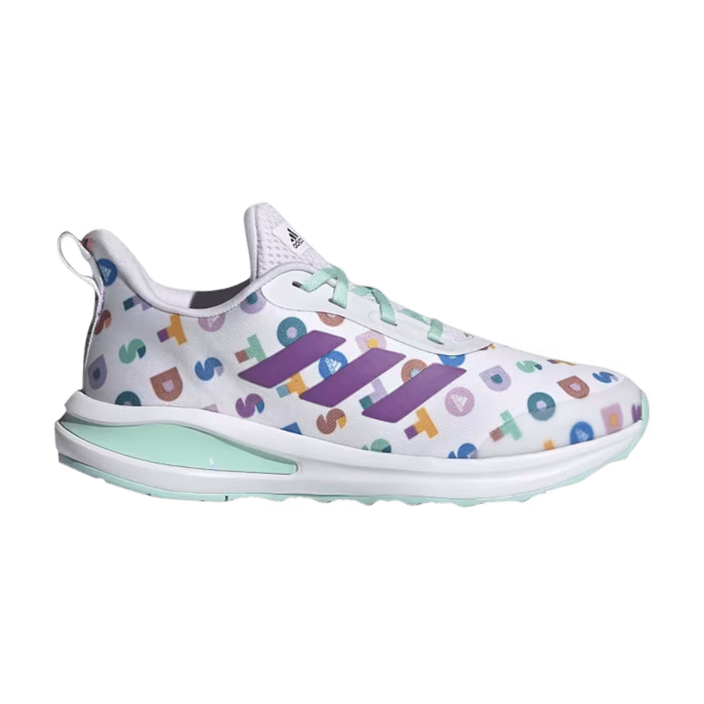 LEGO x adidas FortaRun Big Kid Dots - White