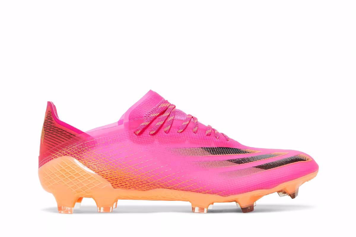 adidas X Ghosted.1 FG Shock Pink, view 2