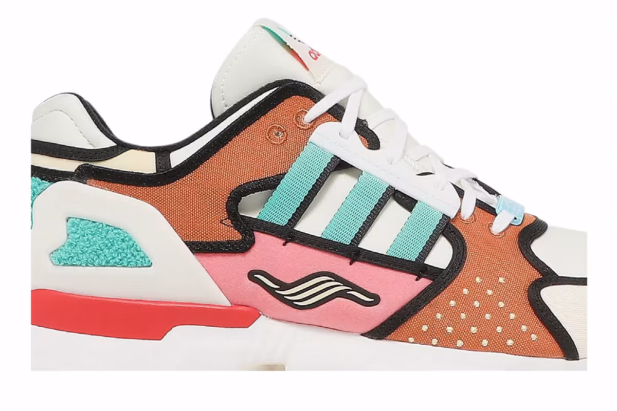 The Simpsons x adidas ZX 10000 A-ZX Series - Krusty Burger, view 3