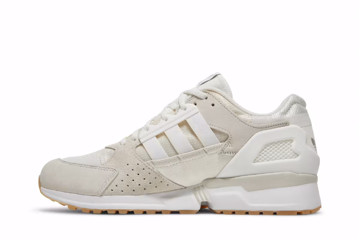 Adidas ZX 10000 Triple White, view 4