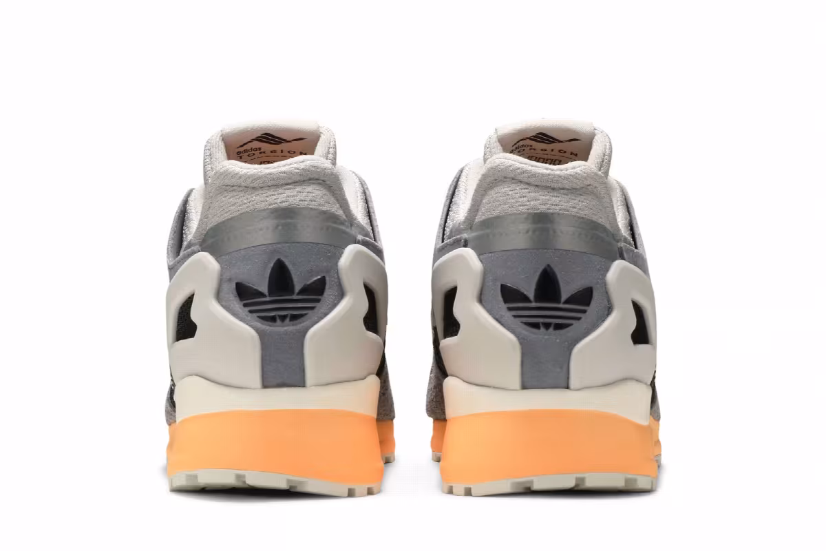 Adidas ZX 10000 C Grey Acid Orange, view 7