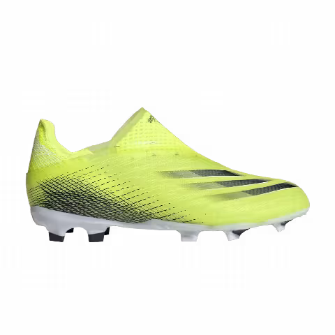 Adidas X Ghosted+ Laceless FG J 'Solar Yellow'