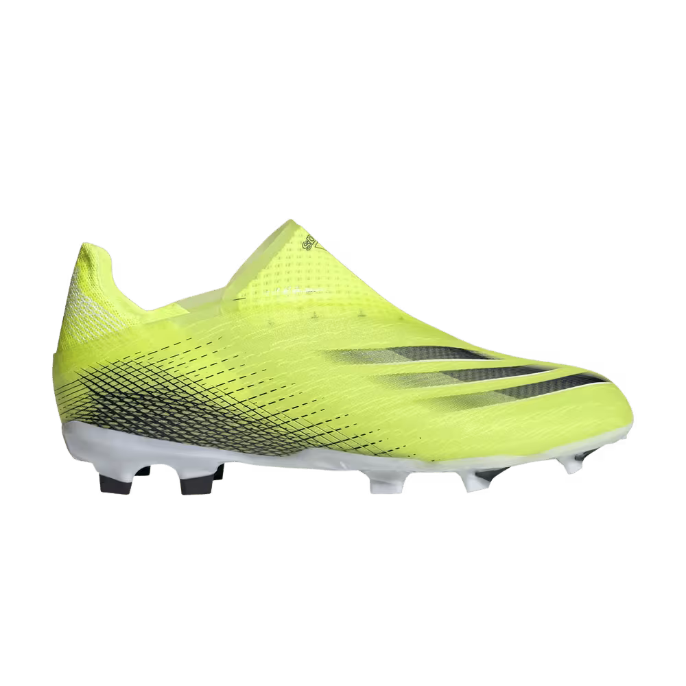 Adidas X Ghosted+ Laceless FG J Solar Yellow