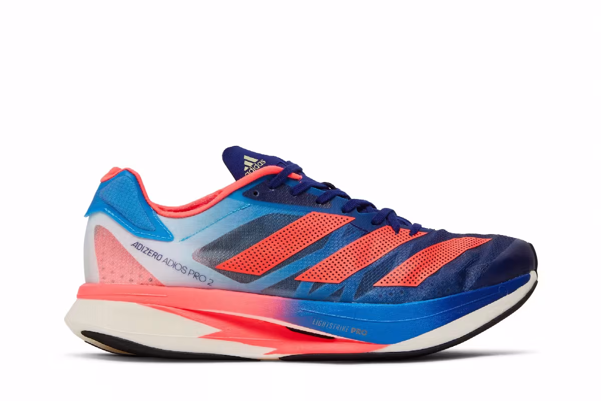 adidas Adizero Adios Pro 2 Legacy Indigo Turbo, view 2