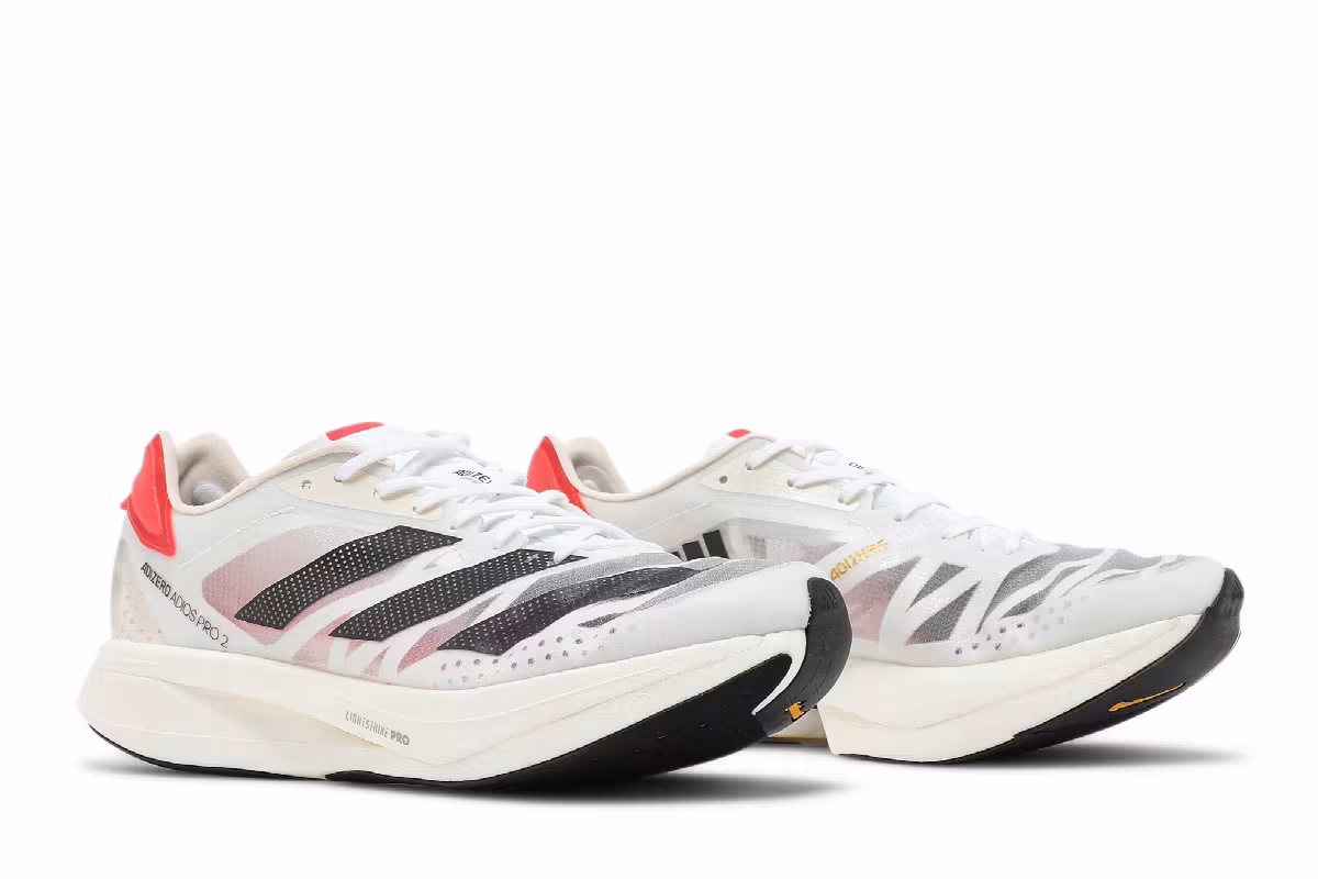 Adidas Adizero Adios Pro 2 Solar Red, view 9