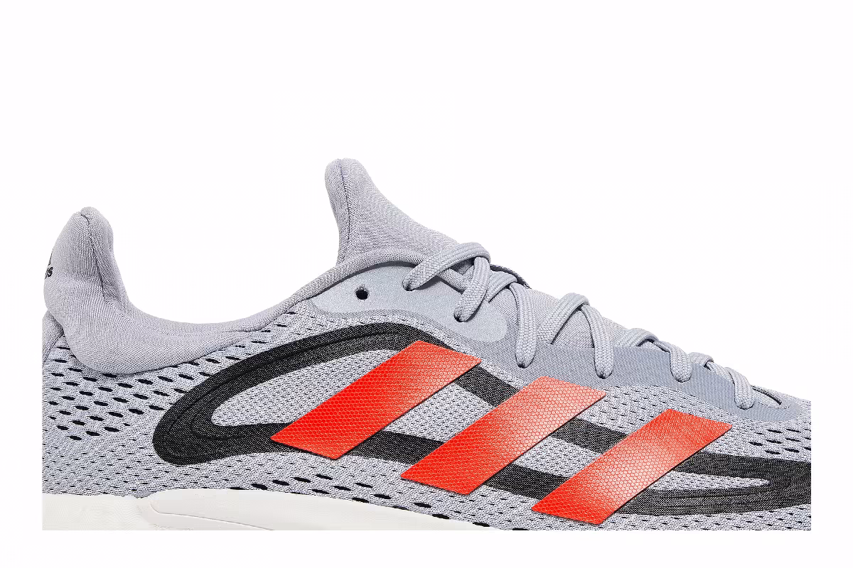 Adidas SolarGlide 4 Halo Silver Solar Red, view 3