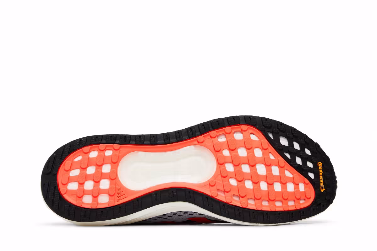 Adidas SolarGlide 4 Halo Silver Solar Red, view 5