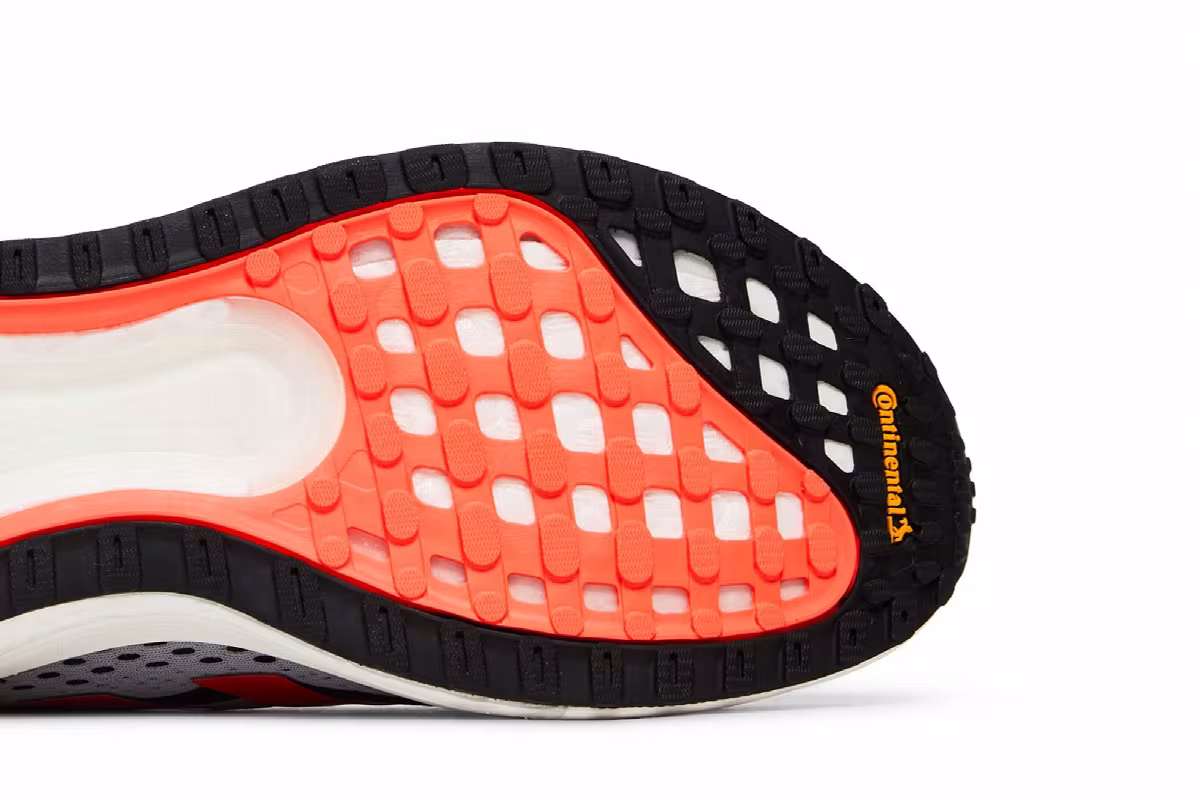 Adidas SolarGlide 4 Halo Silver Solar Red, view 6