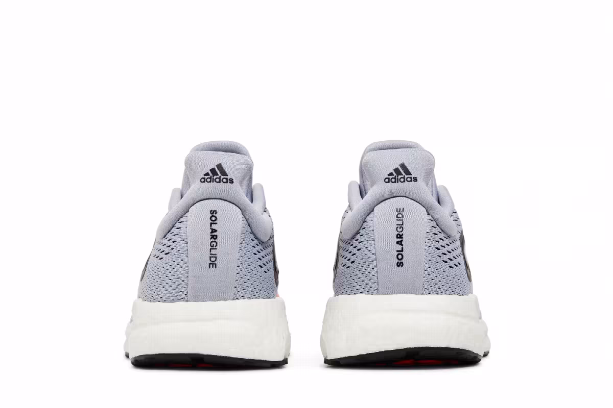 Adidas SolarGlide 4 Halo Silver Solar Red, view 7