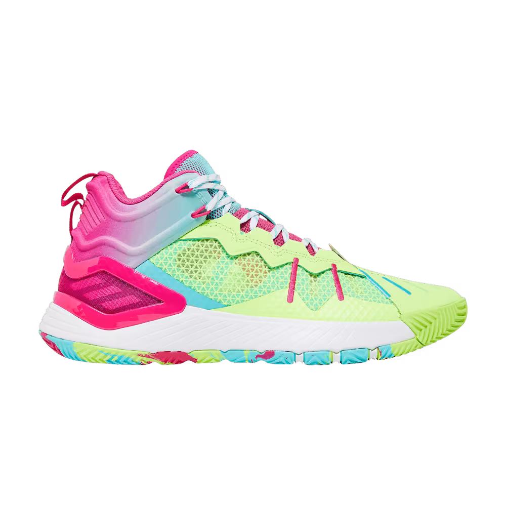 adidas D Rose Son of Chi Godspeed - Signal Green Pink