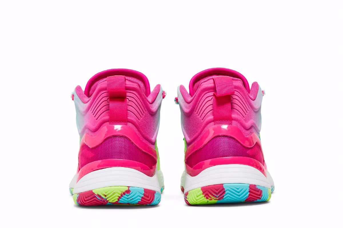 adidas D Rose Son of Chi Godspeed - Signal Green Pink, view 7