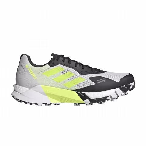 Adidas Terrex Agravic Ultra Trail 'Grey Solar Yellow'