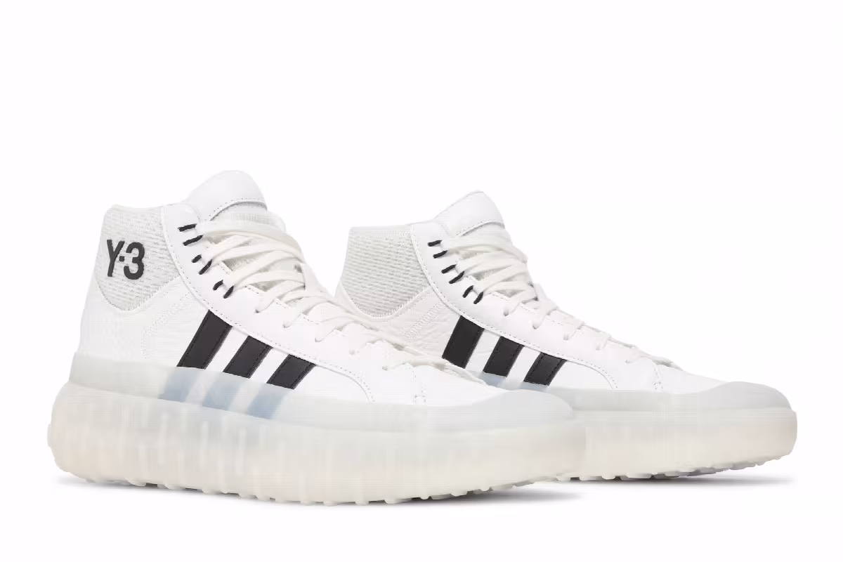 adidas Y-3 GR.1P High Core White, view 9