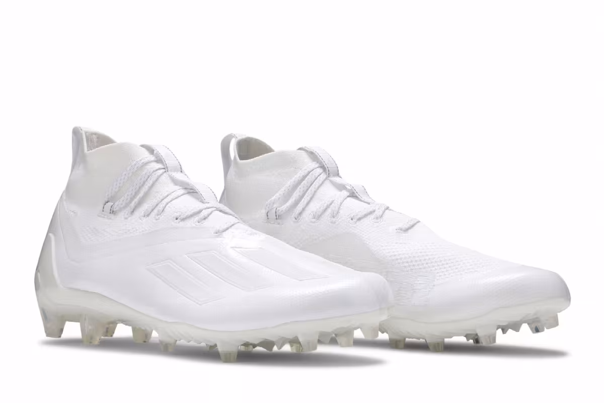 Adidas Adizero 11 Primeknit White Clear Grey, view 9