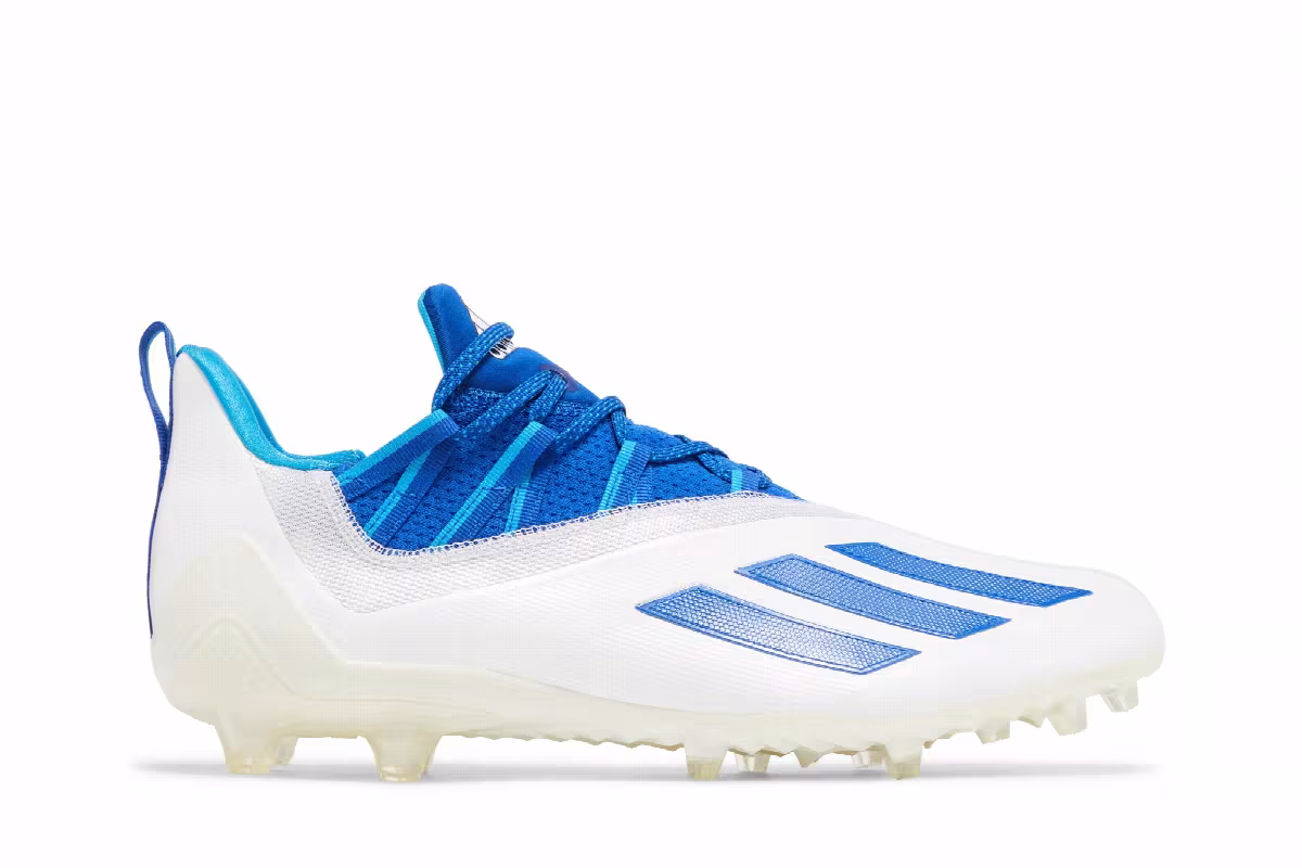 Adidas Adizero 11 White Royal Blue, view 2