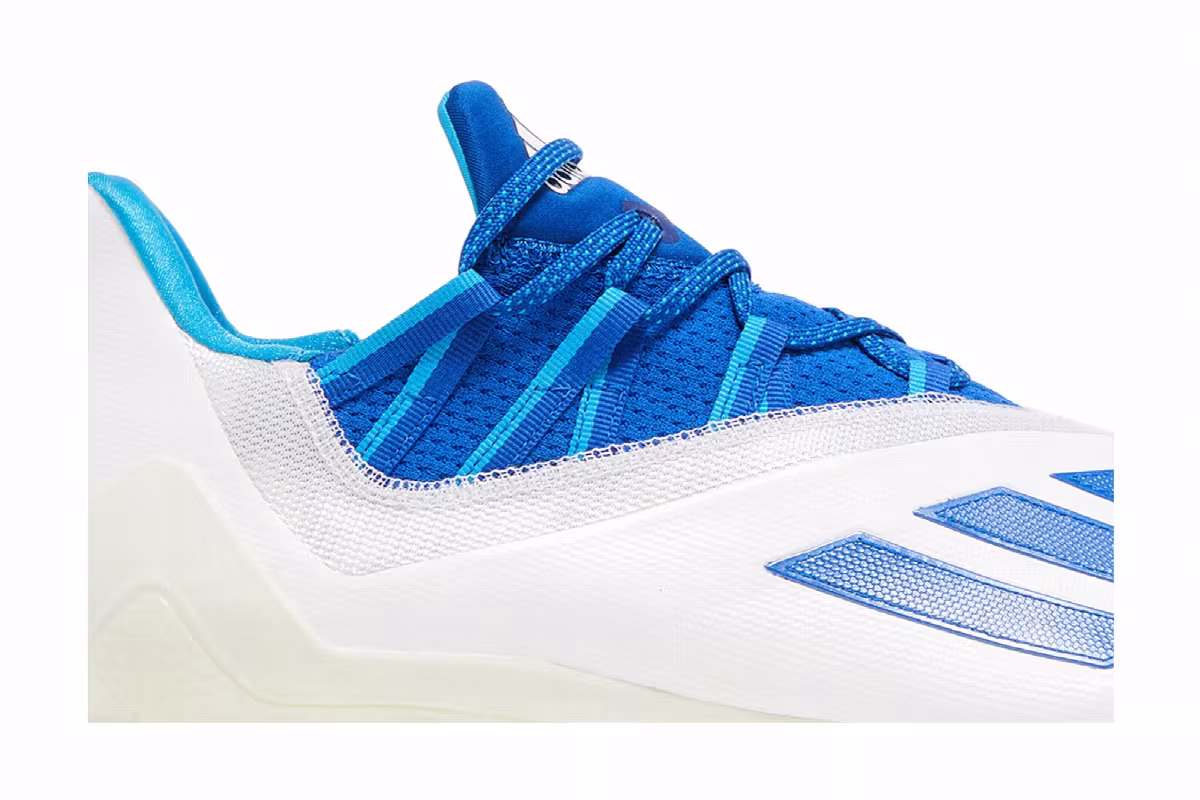 Adidas Adizero 11 White Royal Blue, view 3
