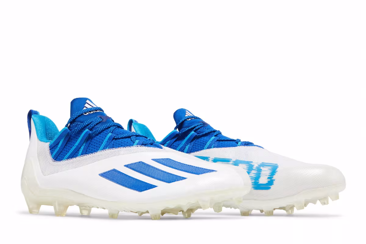 Adidas Adizero 11 White Royal Blue, view 9
