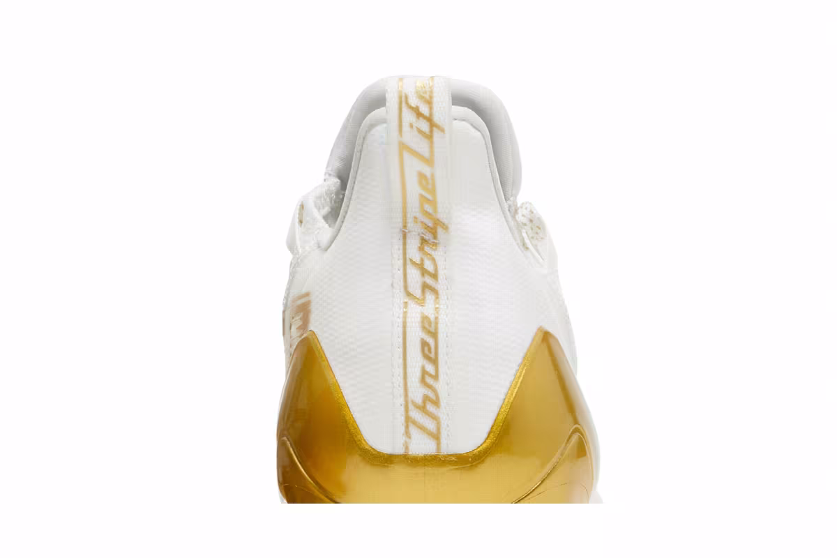 Adidas Adizero 11 White Gold Metallic, view 8