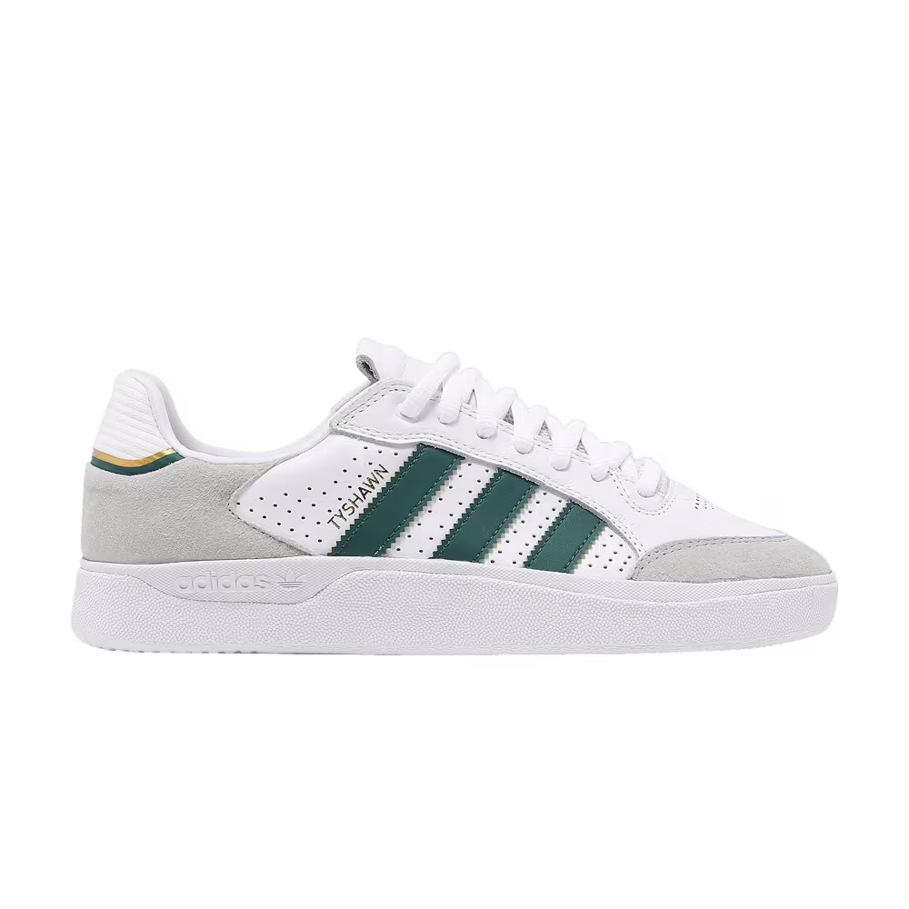 Adidas Tyshawn Low White Collegiate Green