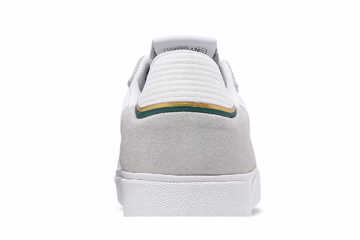 Adidas Tyshawn Low White Collegiate Green, view 8