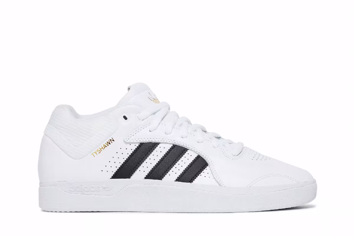 Adidas Tyshawn White Black, view 2