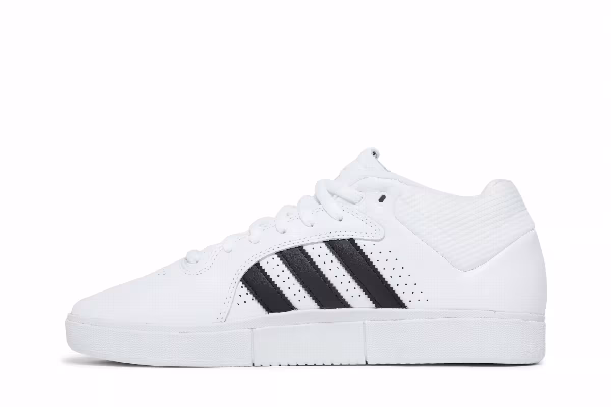 Adidas Tyshawn White Black, view 4