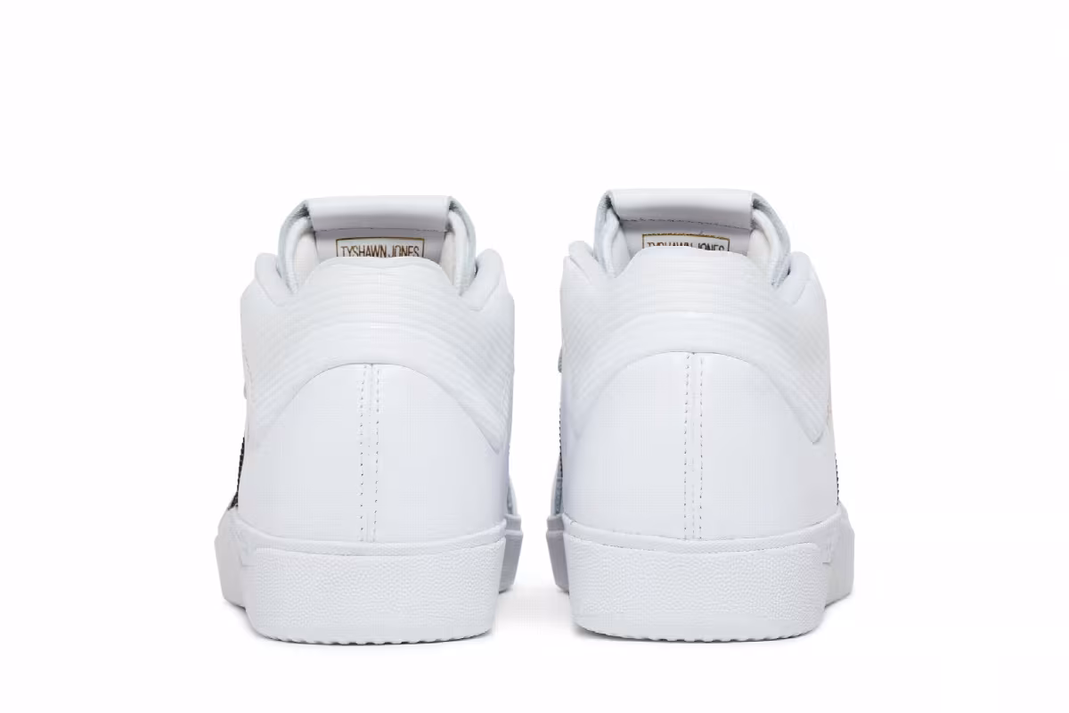 Adidas Tyshawn White Black, view 7