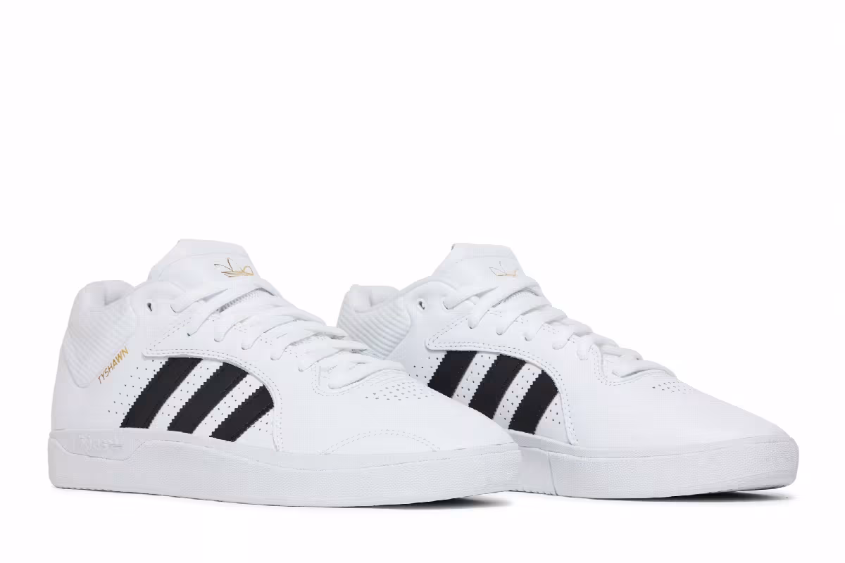 Adidas Tyshawn White Black, view 9