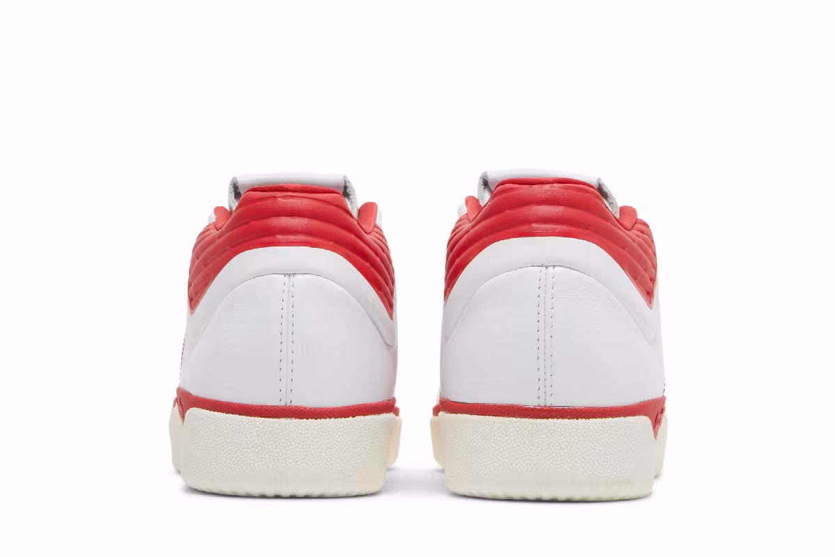 Adidas Tyshawn Mid White Scarlet, view 7