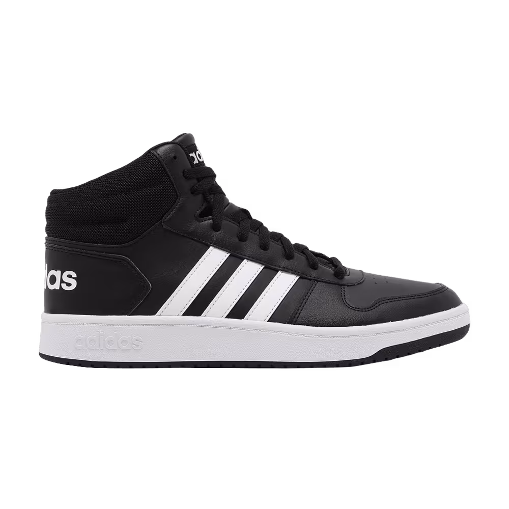 Adidas Hoops 2.0 Mid Black White