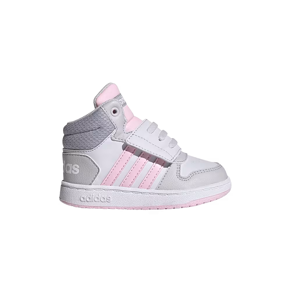 Adidas Hoops 2.0 Mid I White Pink