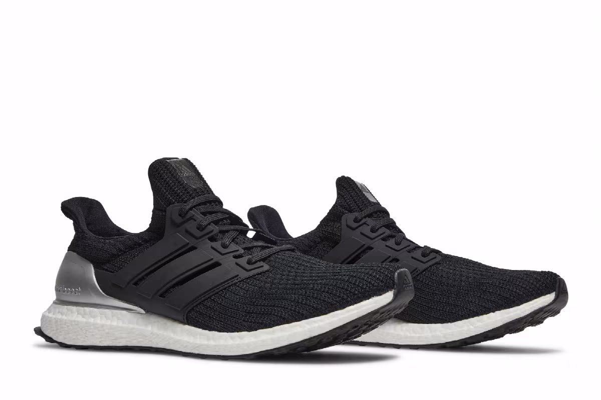 adidas UltraBoost 4.0 DNA Black Silver Metallic, view 9