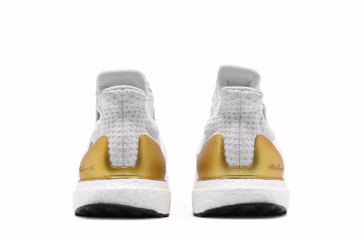 adidas UltraBoost 4.0 DNA White Gold Metallic, view 7