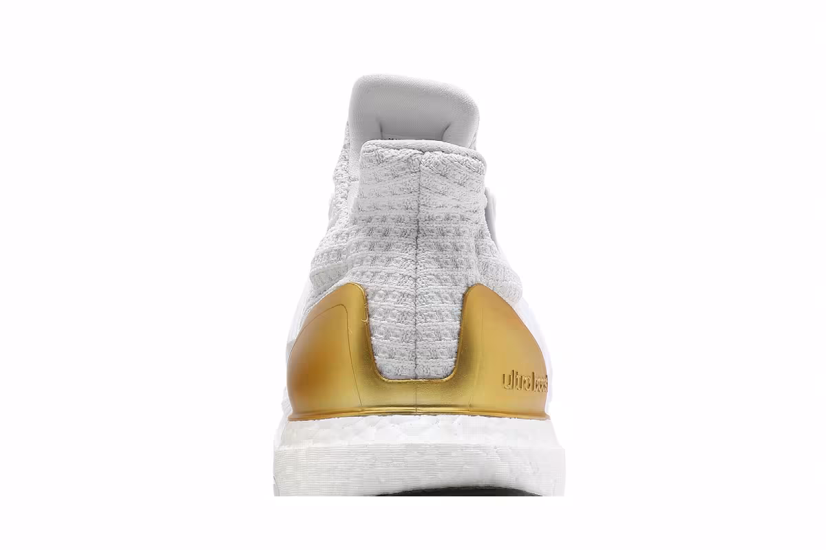 adidas UltraBoost 4.0 DNA White Gold Metallic, view 8
