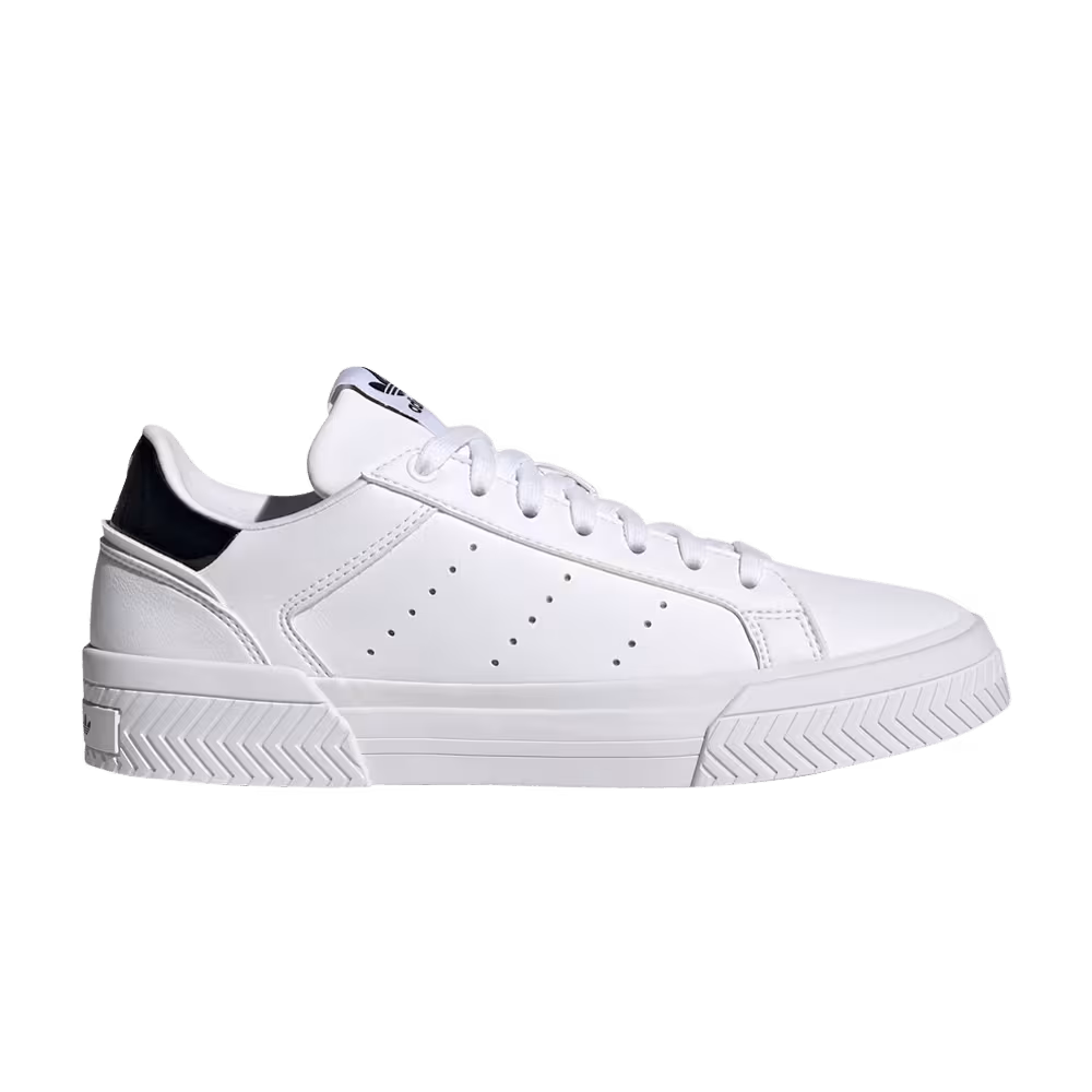 adidas Women's Court Tourino White Black