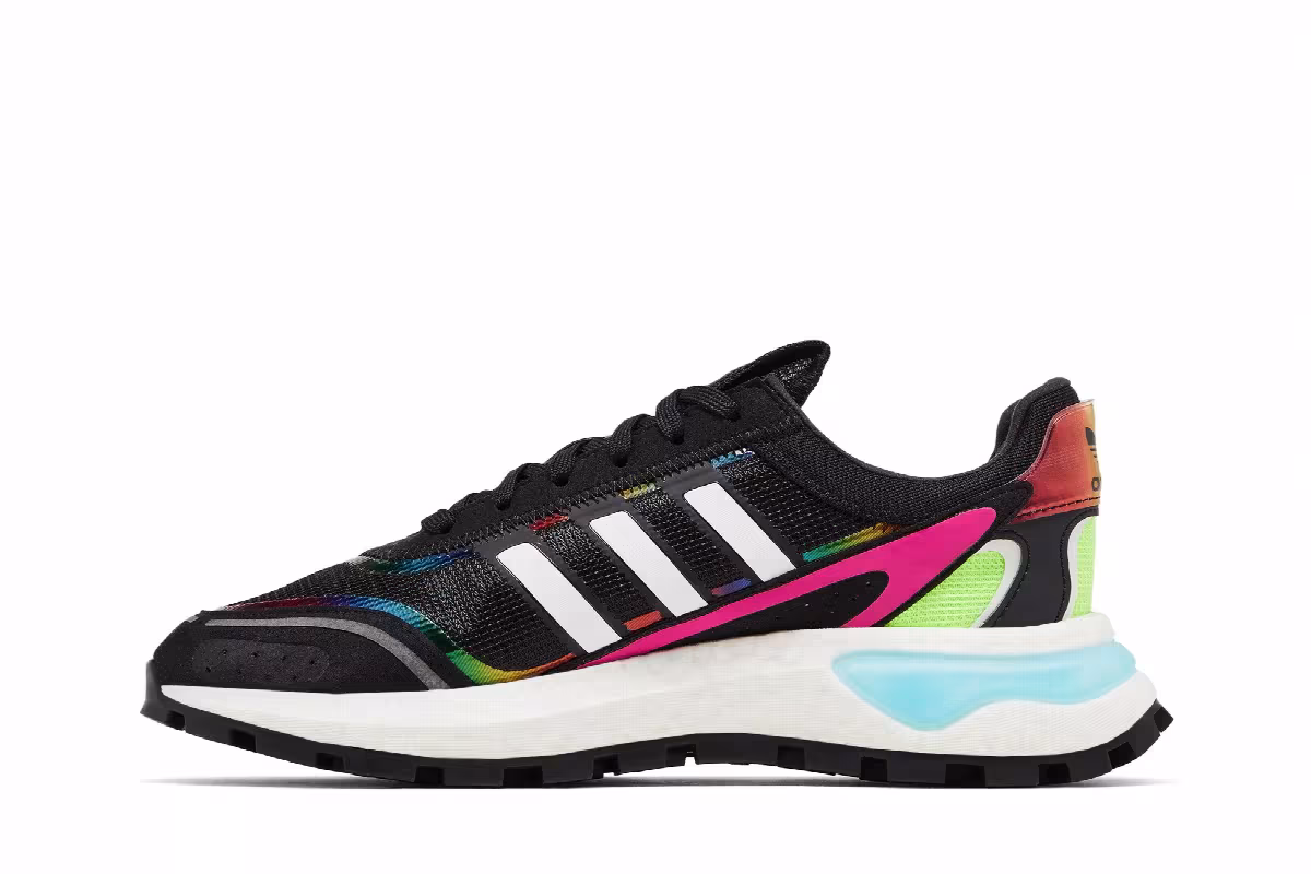 Adidas Retropy P9 Black Multi, view 4
