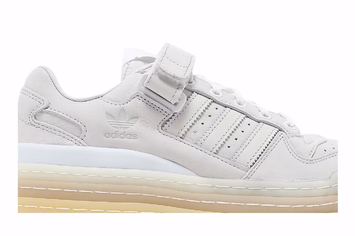 adidas Women's Triple Platforum Low Crystal White, view 3
