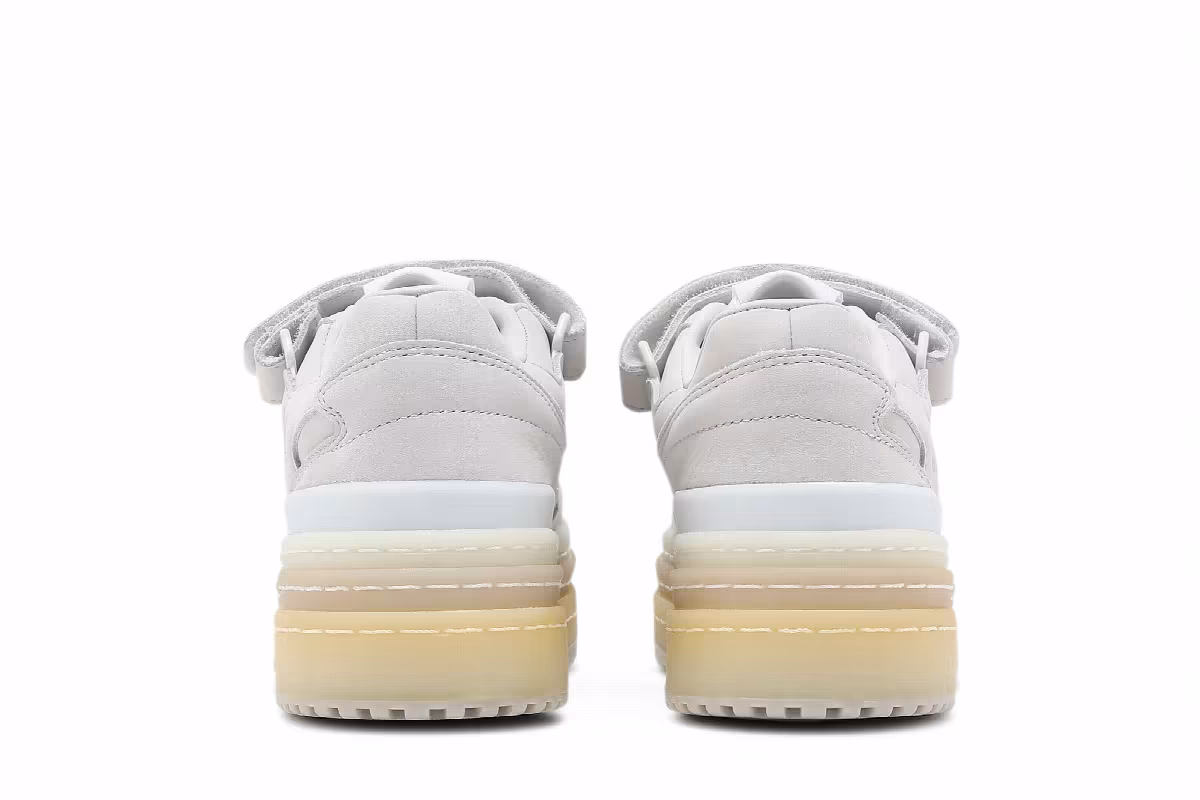 adidas Women's Triple Platforum Low Crystal White, view 7