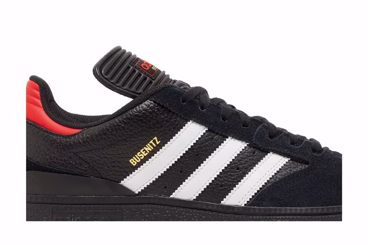 Adidas Busenitz Pro Black Vivid Red, view 3