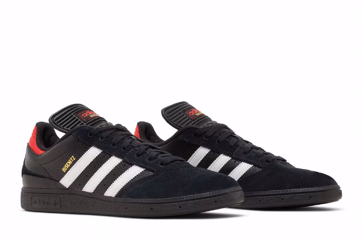 Adidas Busenitz Pro Black Vivid Red, view 9